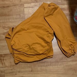 Express Mustard Blouse